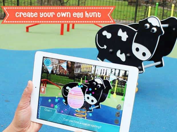 create your own easter hunt with augmented reality apps
