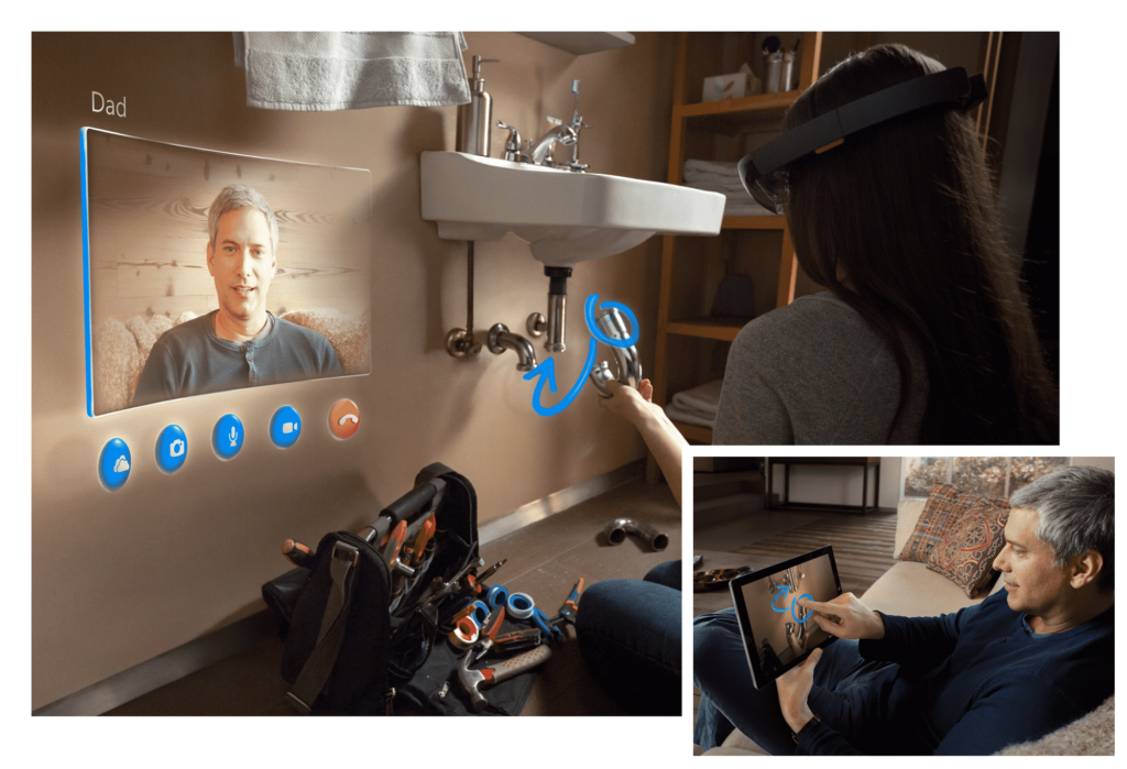 augmented virtual reality games skype