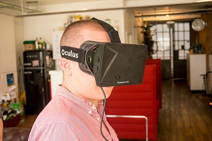 Facebook-Owned Oculus Rift Dev kit User