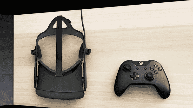 Facebook-Owned Oculus Rift, and an Xbox One Controller