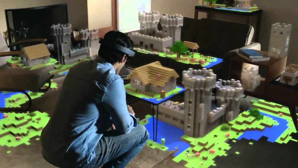 Microsoft HoloLens V1 Developer Edition Minecraft