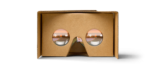 Google Cardboard VR headset