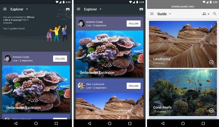 Expeditions, one of the best Google Cardboard apps