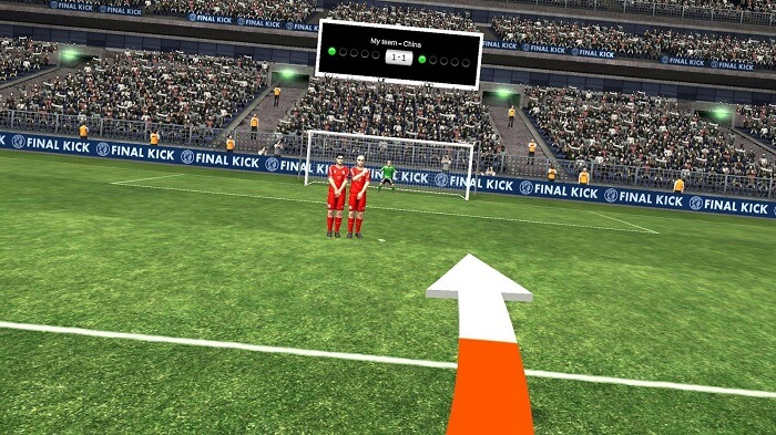 Final Kick VR screenshot
