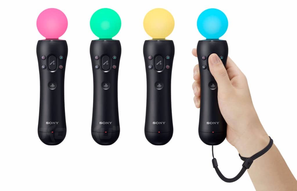 Sony Move controllers
